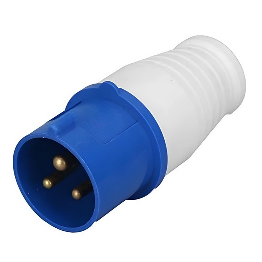 16A SOCKET 3PIN MALE